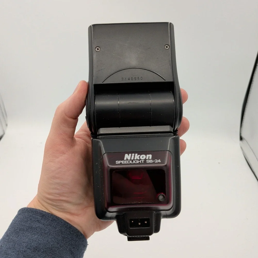 Nikon Speedlight SB-24 Shoe Mount Flash for SLR‎ DSLR Cameras Black SB24